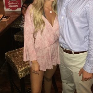 American threadS pink tie dye set